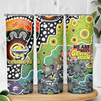 Cowboys NRL Celebrating 50 Years of Naidoc Skinny Tumbler NAIDOC Week 2025 Aboriginal