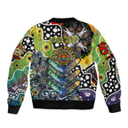 Personalised Cowboys NRL Celebrating 50 Years of Naidoc Sleeve Zip Bomber Jacket NAIDOC Week 2025 Aboriginal