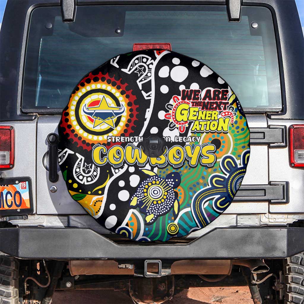 Cowboys NRL Celebrating 50 Years of Naidoc Spare Tire Cover NAIDOC Week 2025 Aboriginal