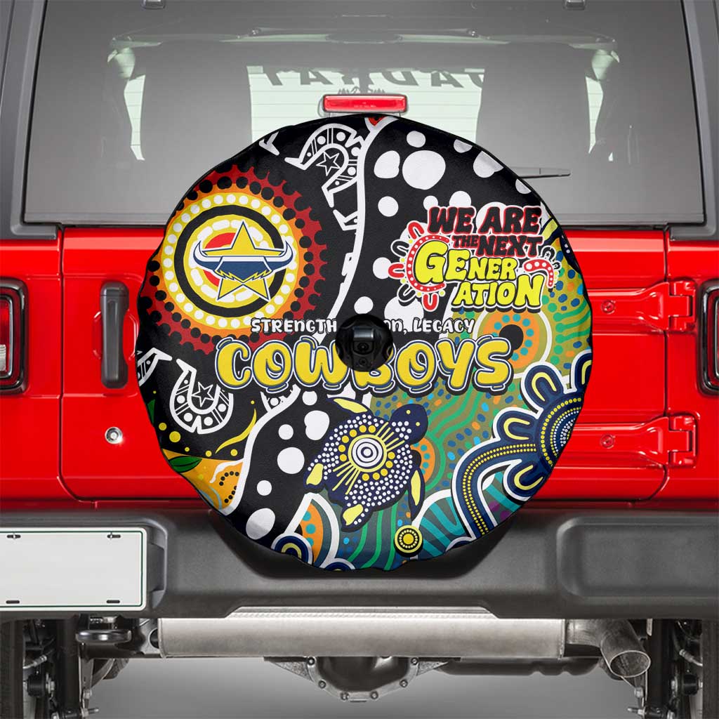 Cowboys NRL Celebrating 50 Years of Naidoc Spare Tire Cover NAIDOC Week 2025 Aboriginal
