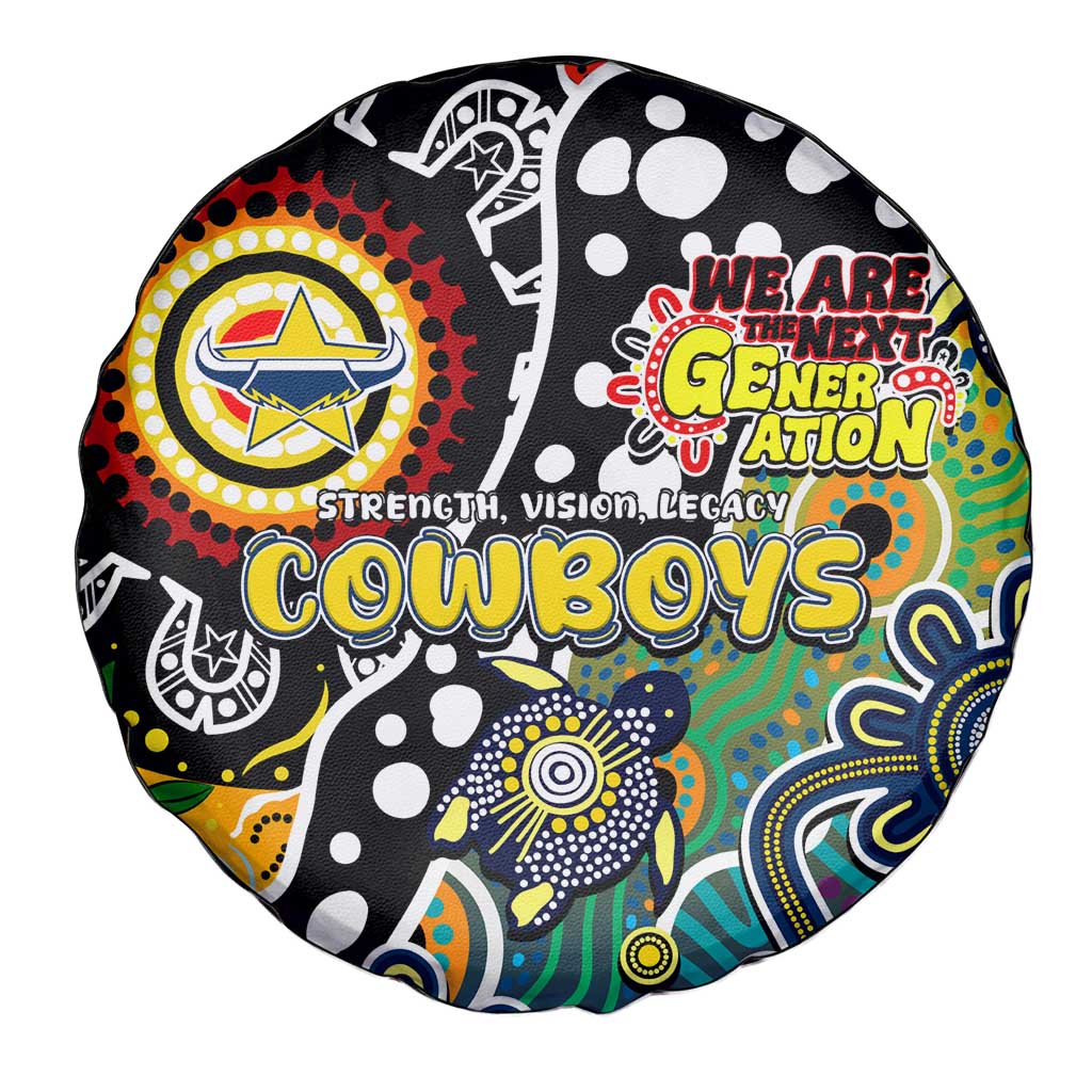 Cowboys NRL Celebrating 50 Years of Naidoc Spare Tire Cover NAIDOC Week 2025 Aboriginal
