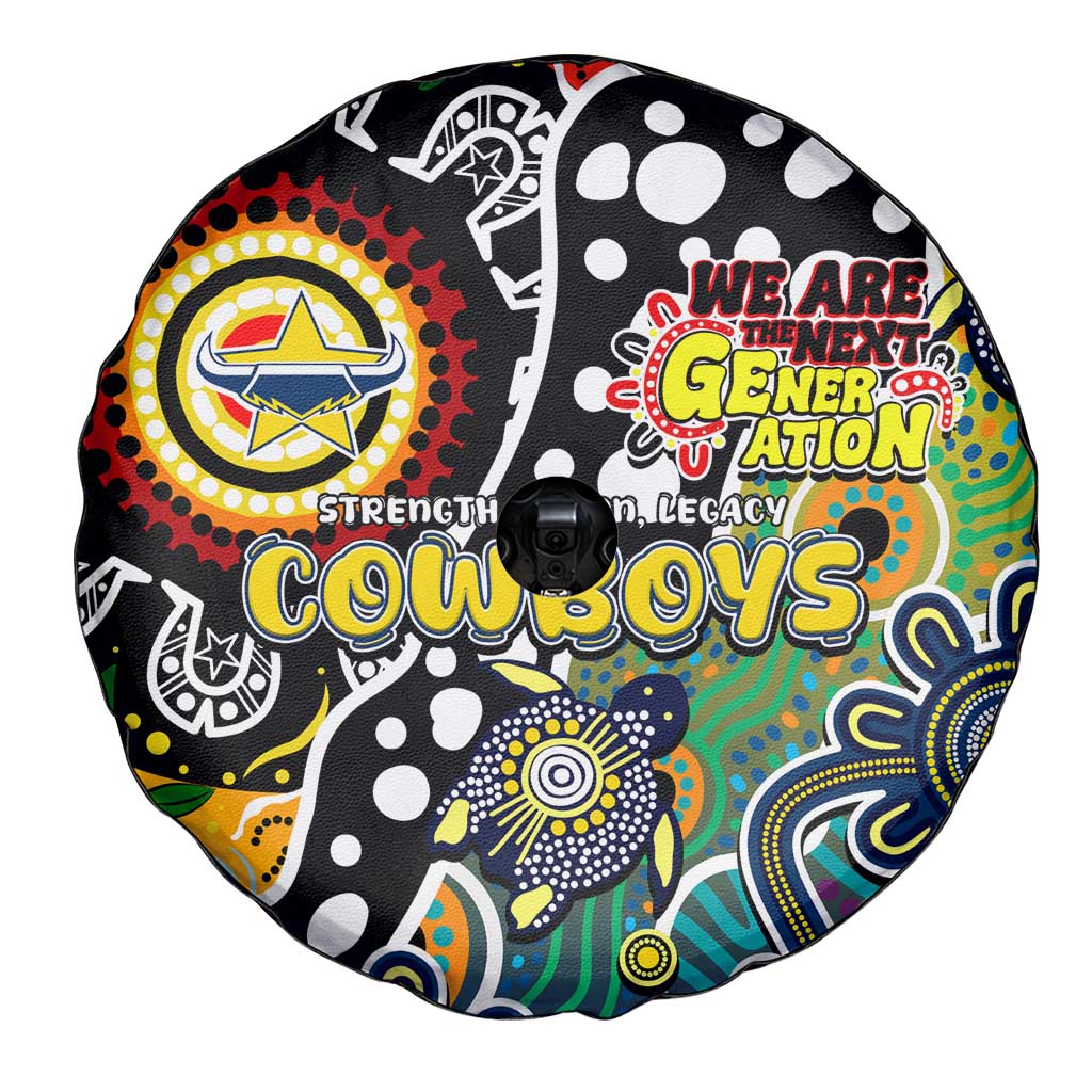 Cowboys NRL Celebrating 50 Years of Naidoc Spare Tire Cover NAIDOC Week 2025 Aboriginal