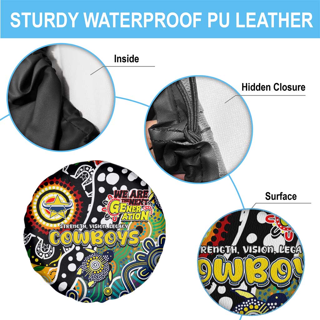 Cowboys NRL Celebrating 50 Years of Naidoc Spare Tire Cover NAIDOC Week 2025 Aboriginal