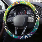 Cowboys NRL Celebrating 50 Years of Naidoc Steering Wheel Cover NAIDOC Week 2025 Aboriginal