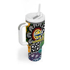Cowboys NRL Celebrating 50 Years of Naidoc Tumbler With Handle NAIDOC Week 2025 Aboriginal