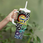 Cowboys NRL Celebrating 50 Years of Naidoc Tumbler With Handle NAIDOC Week 2025 Aboriginal