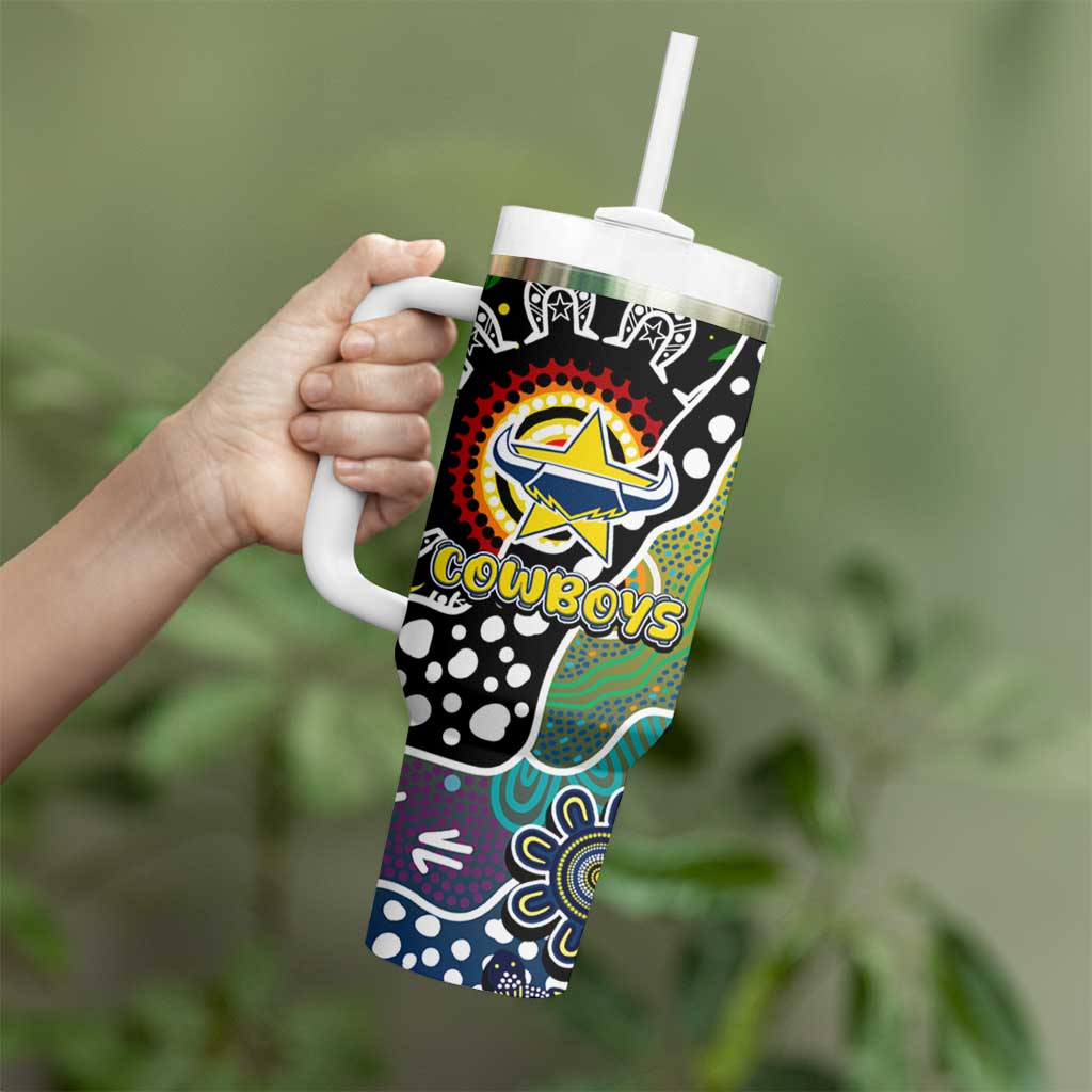 Cowboys NRL Celebrating 50 Years of Naidoc Tumbler With Handle NAIDOC Week 2025 Aboriginal