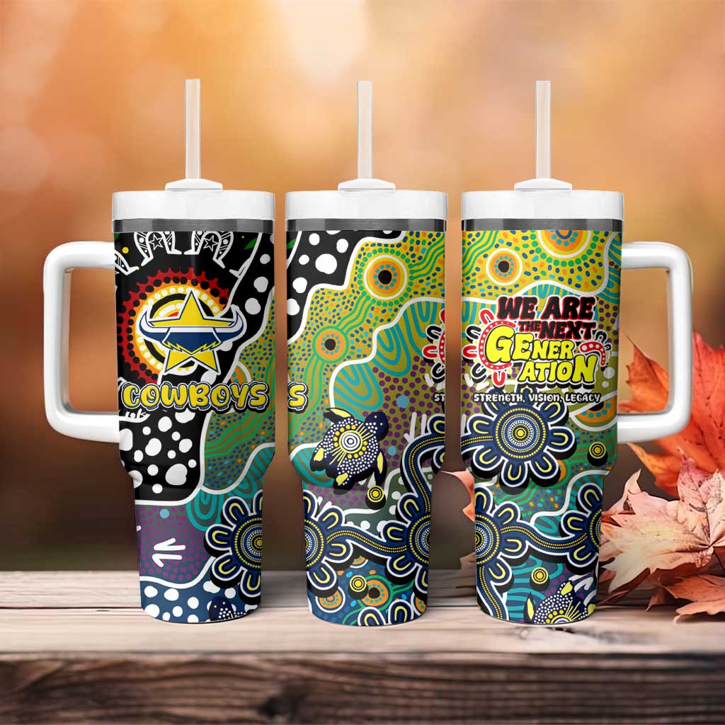 Cowboys NRL Celebrating 50 Years of Naidoc Tumbler With Handle NAIDOC Week 2025 Aboriginal