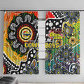 Cowboys NRL Celebrating 50 Years of Naidoc Window Curtain NAIDOC Week 2025 Aboriginal