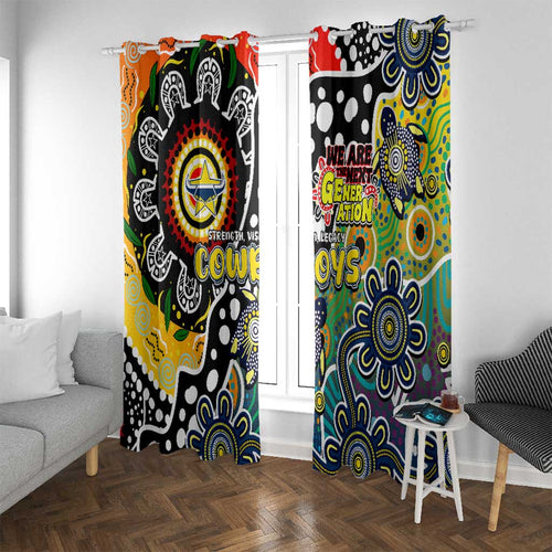 Cowboys NRL Celebrating 50 Years of Naidoc Window Curtain NAIDOC Week 2025 Aboriginal