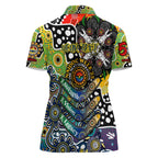 Personalised Cowboys NRL Celebrating 50 Years of Naidoc Women Polo Shirt NAIDOC Week 2025 Aboriginal