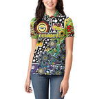 Personalised Cowboys NRL Celebrating 50 Years of Naidoc Women Polo Shirt NAIDOC Week 2025 Aboriginal