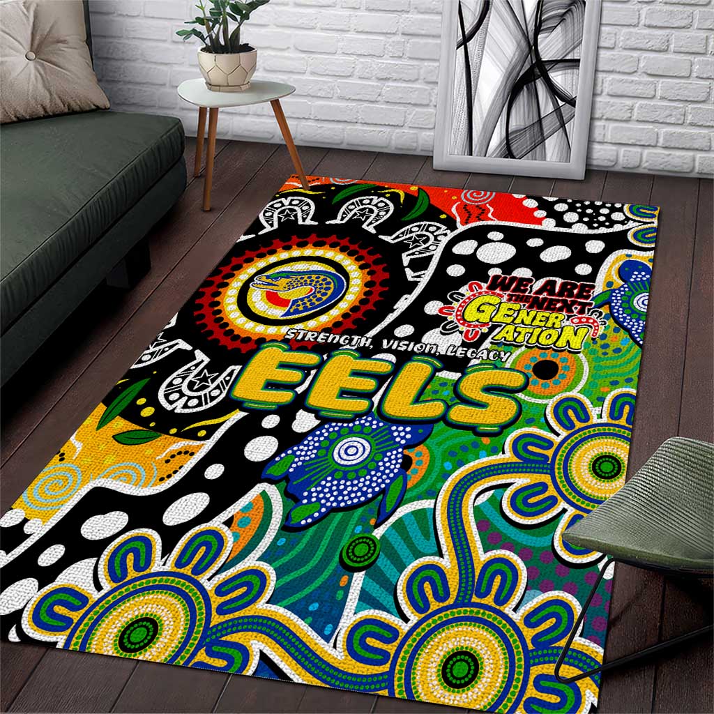 Eels NRL Celebrating 50 Years of Naidoc Area Rug NAIDOC Week 2025 Aboriginal