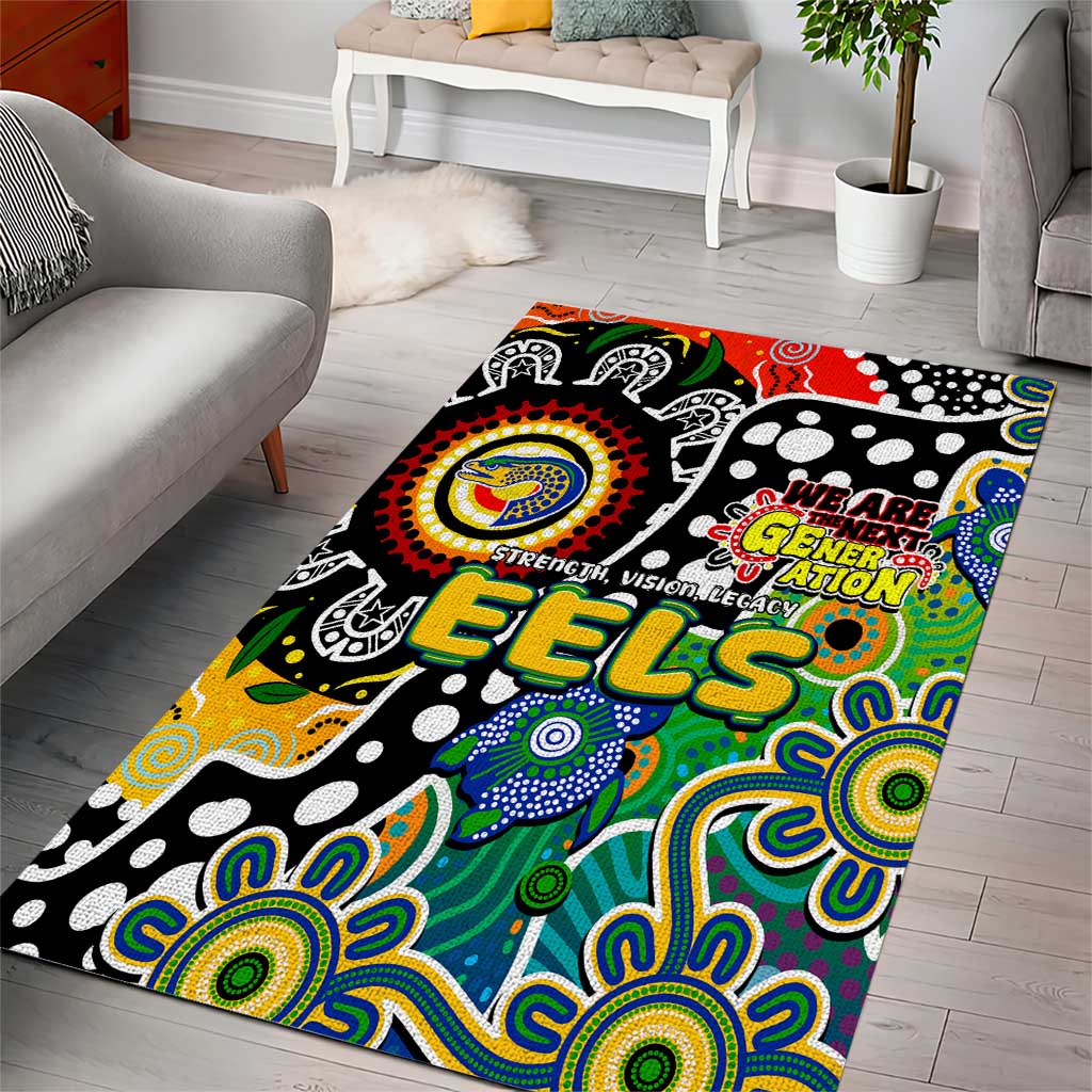 Eels NRL Celebrating 50 Years of Naidoc Area Rug NAIDOC Week 2025 Aboriginal
