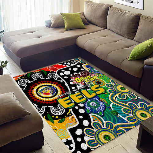 Eels NRL Celebrating 50 Years of Naidoc Area Rug NAIDOC Week 2025 Aboriginal