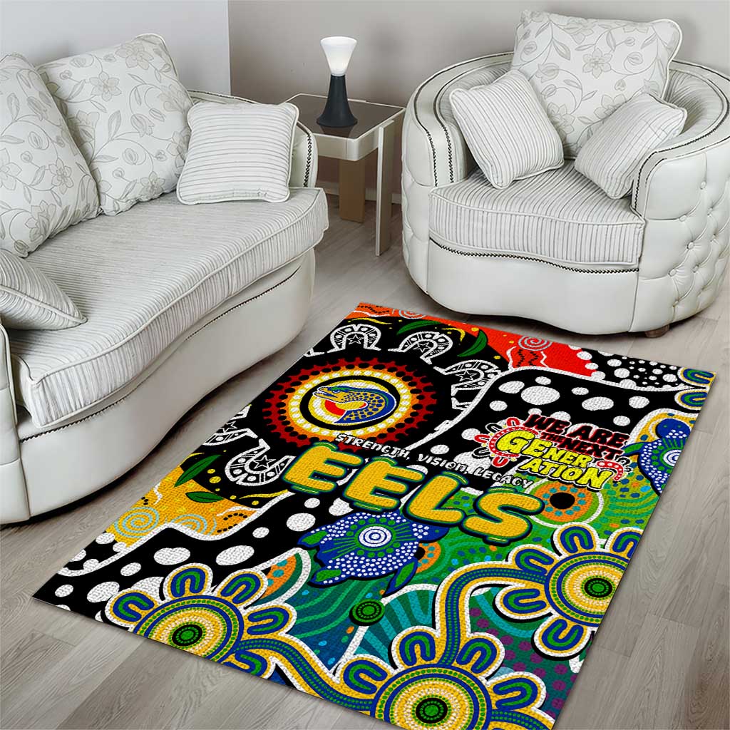Eels NRL Celebrating 50 Years of Naidoc Area Rug NAIDOC Week 2025 Aboriginal