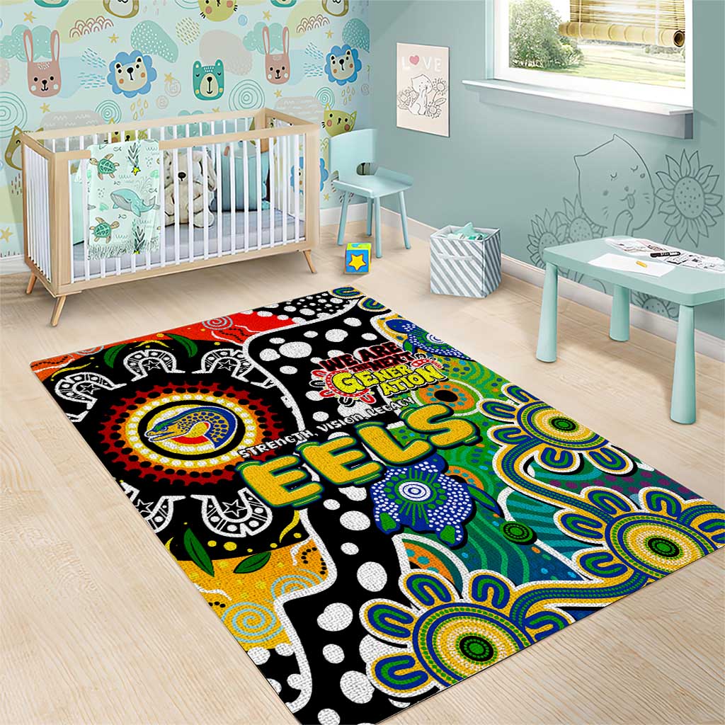 Eels NRL Celebrating 50 Years of Naidoc Area Rug NAIDOC Week 2025 Aboriginal
