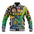 Personalised Eels NRL Celebrating 50 Years of Naidoc Baseball Jacket NAIDOC Week 2025 Aboriginal