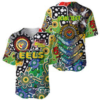 Personalised Eels NRL Celebrating 50 Years of Naidoc Baseball Jersey NAIDOC Week 2025 Aboriginal