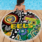 Eels NRL Celebrating 50 Years of Naidoc Beach Blanket NAIDOC Week 2025 Aboriginal