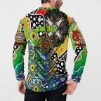 Personalised Eels NRL Celebrating 50 Years of Naidoc Button Sweatshirt NAIDOC Week 2025 Aboriginal