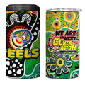 Eels NRL Celebrating 50 Years of Naidoc 4 in 1 Can Cooler Tumbler NAIDOC Week 2025 Aboriginal