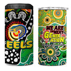 Eels NRL Celebrating 50 Years of Naidoc 4 in 1 Can Cooler Tumbler NAIDOC Week 2025 Aboriginal