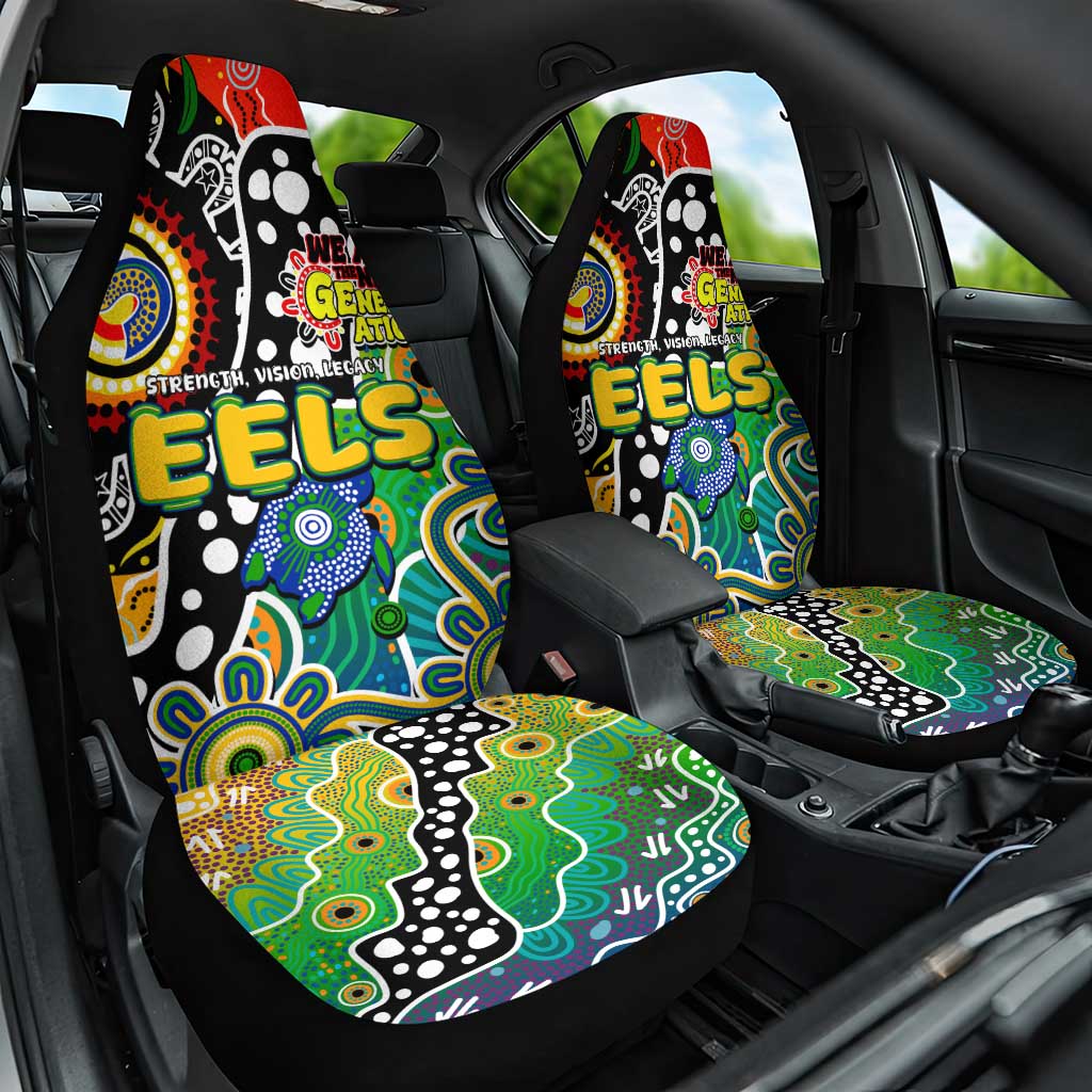 Eels NRL Celebrating 50 Years of Naidoc Car Seat Cover NAIDOC Week 2025 Aboriginal