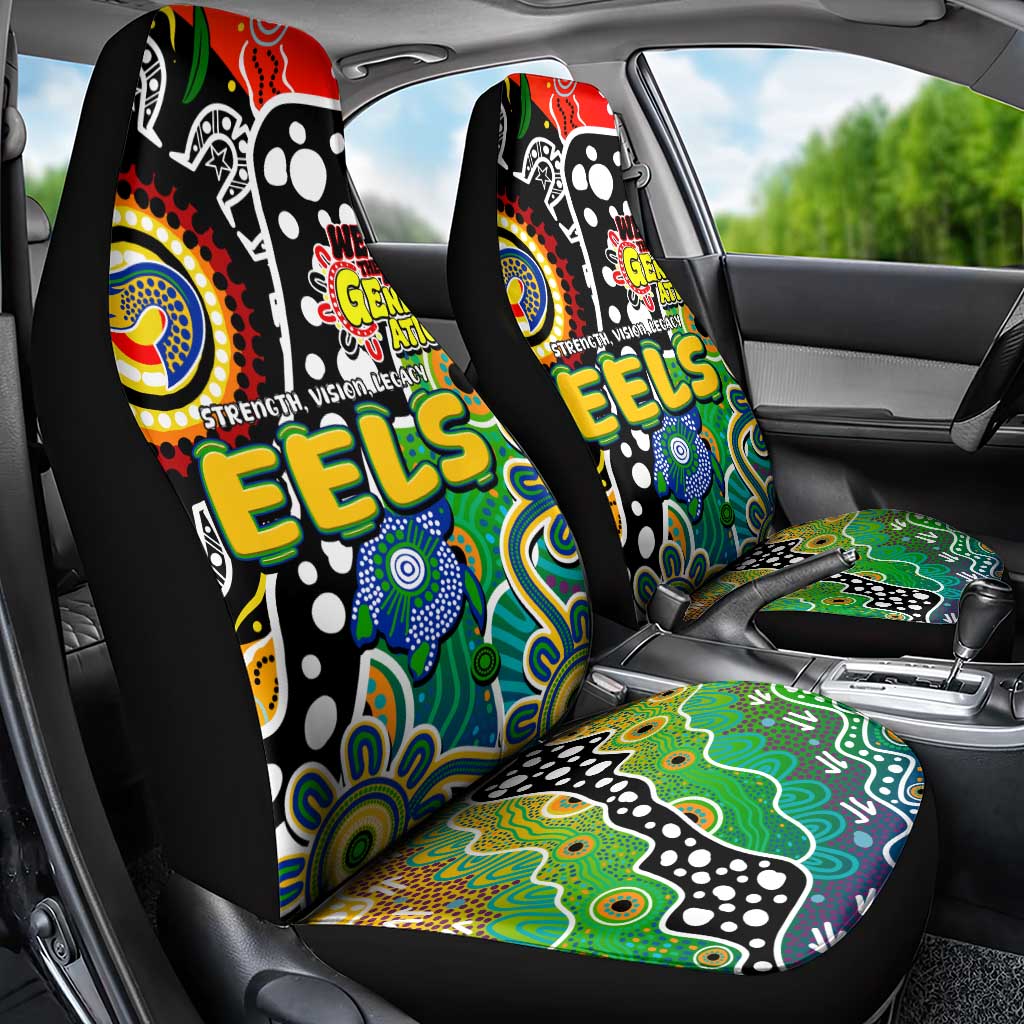 Eels NRL Celebrating 50 Years of Naidoc Car Seat Cover NAIDOC Week 2025 Aboriginal