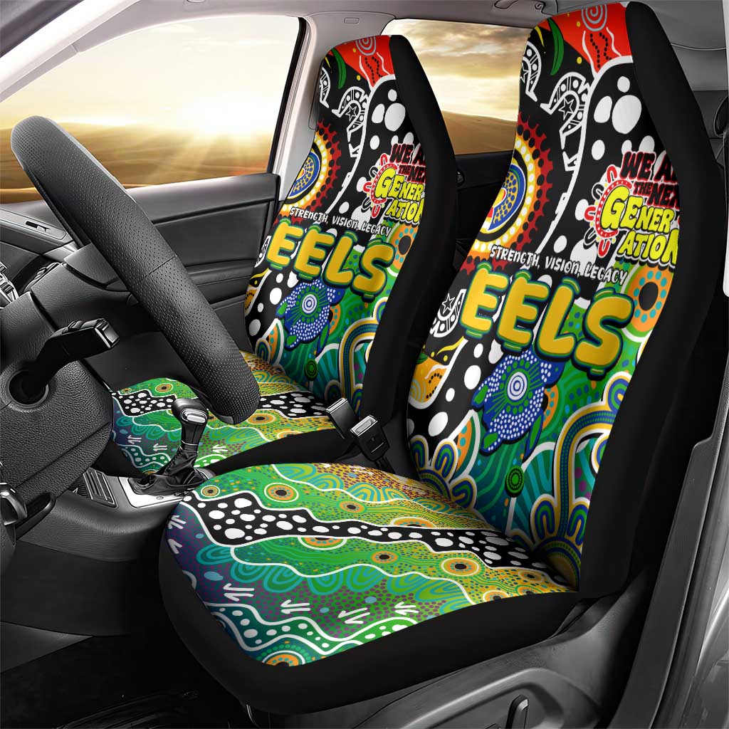 Eels NRL Celebrating 50 Years of Naidoc Car Seat Cover NAIDOC Week 2025 Aboriginal