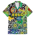 Personalised Eels NRL Celebrating 50 Years of Naidoc Family Matching Mermaid Dress and Hawaiian Shirt NAIDOC Week 2025 Aboriginal