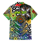 Personalised Eels NRL Celebrating 50 Years of Naidoc Family Matching Mermaid Dress and Hawaiian Shirt NAIDOC Week 2025 Aboriginal
