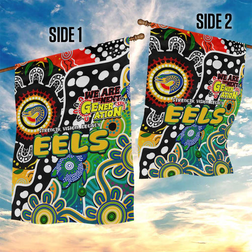 Eels NRL Celebrating 50 Years of Naidoc Garden Flag NAIDOC Week 2025 Aboriginal