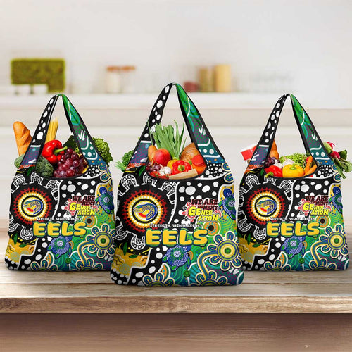 Eels NRL Celebrating 50 Years of Naidoc Grocery Bag NAIDOC Week 2025 Aboriginal