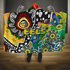 Eels NRL Celebrating 50 Years of Naidoc Hooded Blanket NAIDOC Week 2025 Aboriginal