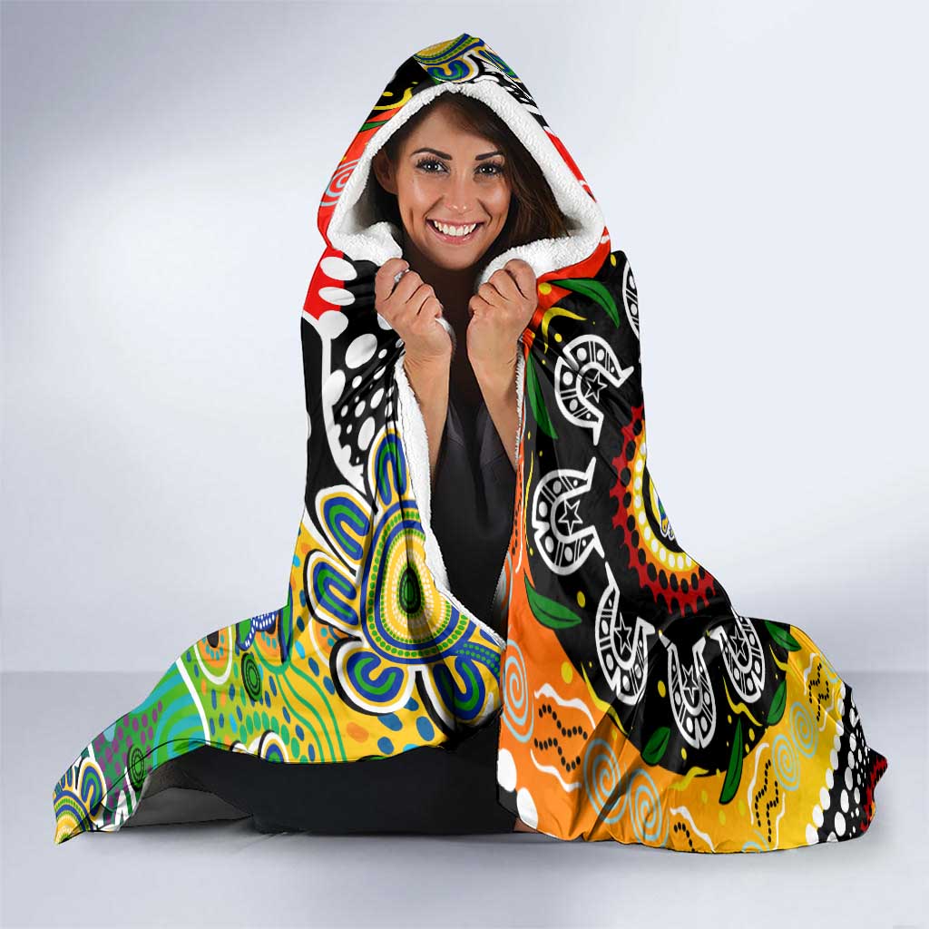 Eels NRL Celebrating 50 Years of Naidoc Hooded Blanket NAIDOC Week 2025 Aboriginal