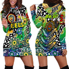 Personalised Eels NRL Celebrating 50 Years of Naidoc Hoodie Dress NAIDOC Week 2025 Aboriginal