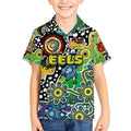 Personalised Eels NRL Celebrating 50 Years of Naidoc Kid Hawaiian Shirt NAIDOC Week 2025 Aboriginal
