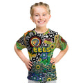 Personalised Eels NRL Celebrating 50 Years of Naidoc Kid T Shirt NAIDOC Week 2025 Aboriginal