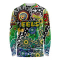 Personalised Eels NRL Celebrating 50 Years of Naidoc Long Sleeve Shirt NAIDOC Week 2025 Aboriginal
