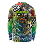 Personalised Eels NRL Celebrating 50 Years of Naidoc Long Sleeve Shirt NAIDOC Week 2025 Aboriginal