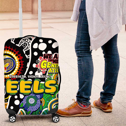 Eels NRL Celebrating 50 Years of Naidoc Luggage Cover NAIDOC Week 2025 Aboriginal