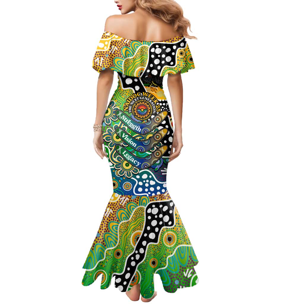 Personalised Eels NRL Celebrating 50 Years of Naidoc Mermaid Dress NAIDOC Week 2025 Aboriginal