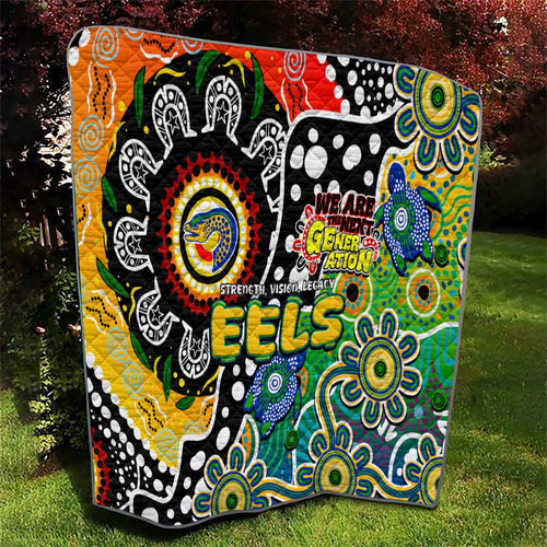 Eels NRL Celebrating 50 Years of Naidoc Quilt NAIDOC Week 2025 Aboriginal