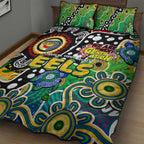 Eels NRL Celebrating 50 Years of Naidoc Quilt Bed Set NAIDOC Week 2025 Aboriginal