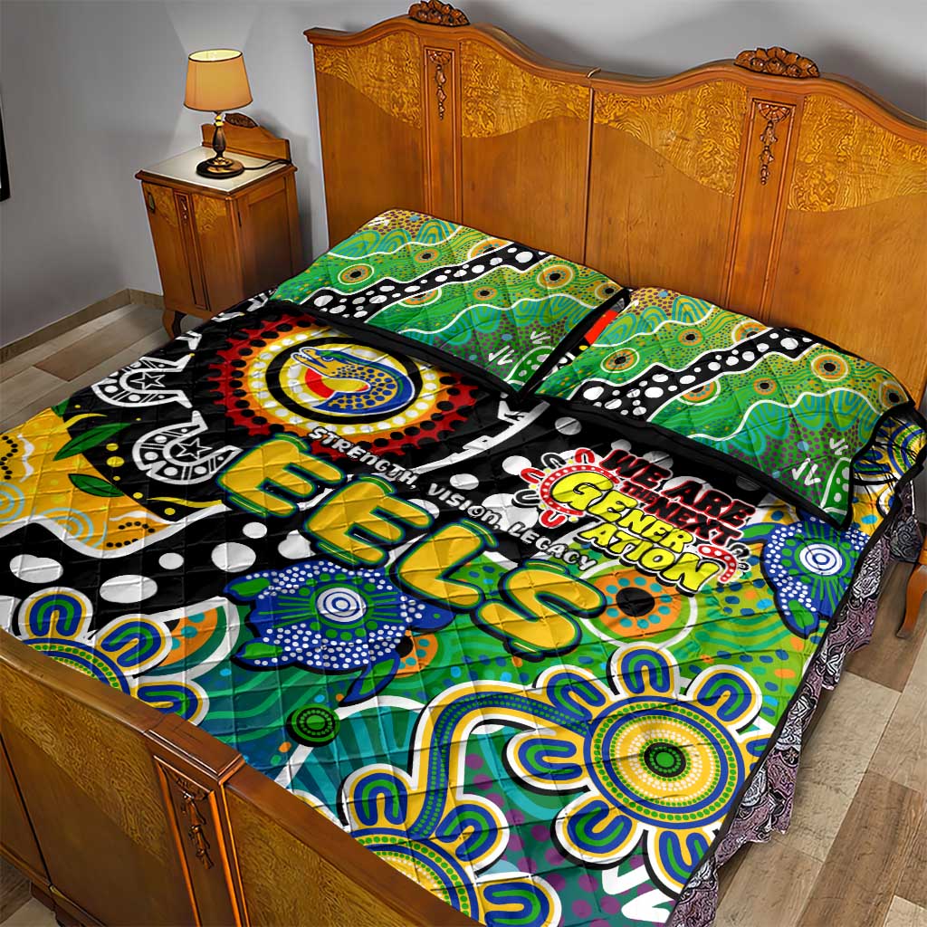 Eels NRL Celebrating 50 Years of Naidoc Quilt Bed Set NAIDOC Week 2025 Aboriginal