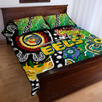 Eels NRL Celebrating 50 Years of Naidoc Quilt Bed Set NAIDOC Week 2025 Aboriginal