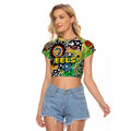 Personalised Eels NRL Celebrating 50 Years of Naidoc Raglan Cropped T Shirt NAIDOC Week 2025 Aboriginal