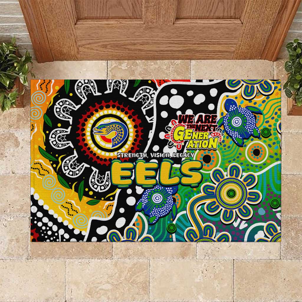 Eels NRL Celebrating 50 Years of Naidoc Rubber Doormat NAIDOC Week 2025 Aboriginal