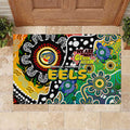Eels NRL Celebrating 50 Years of Naidoc Rubber Doormat NAIDOC Week 2025 Aboriginal